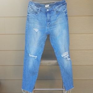 Mother THE SINNER FRAY denim size 28